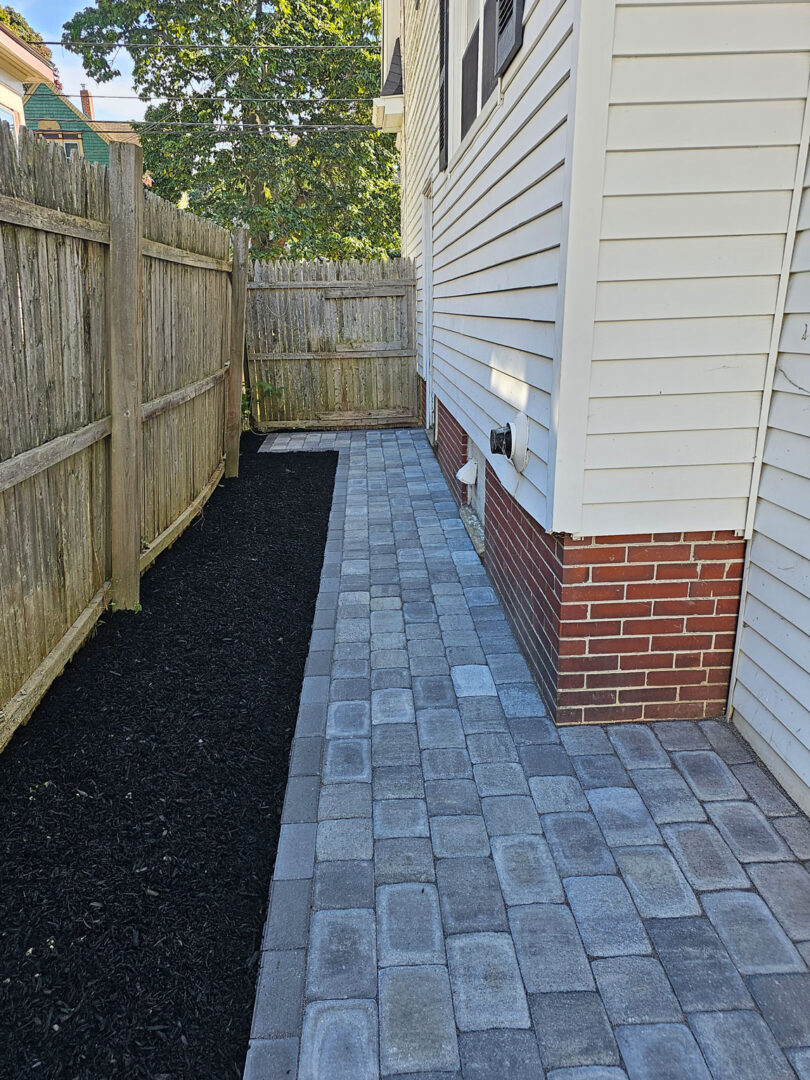 1 walkway after